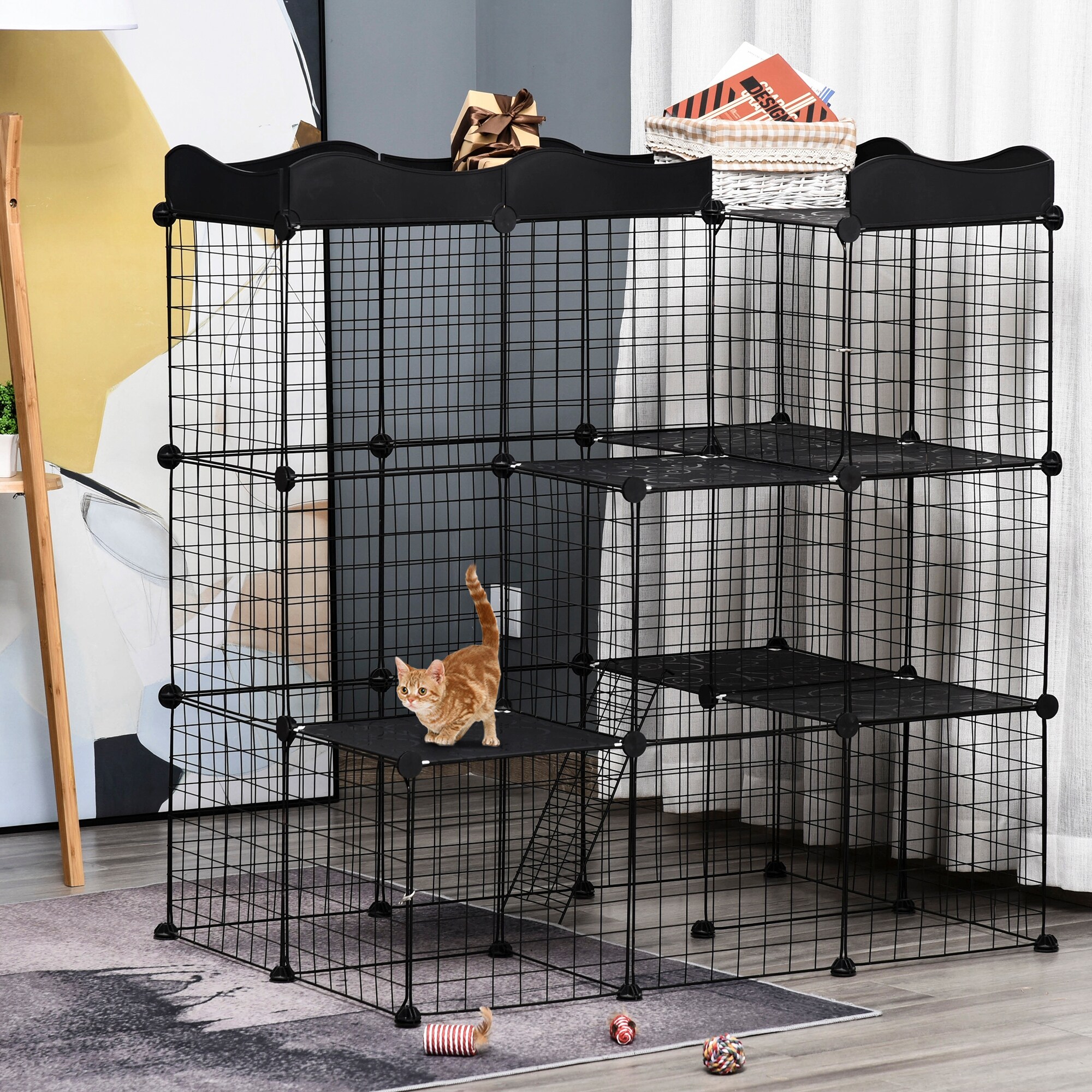 kitten cage diy