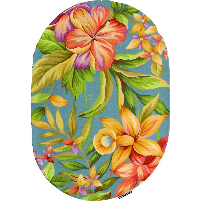 SAFAVIEH Handmade Chelsea Terraza French Country Wool Rug