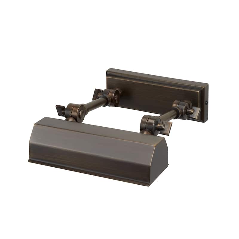 Chawton 1 Light Small Picture Light in Dark Bronze - 5"h x 7"w x 7.5"d