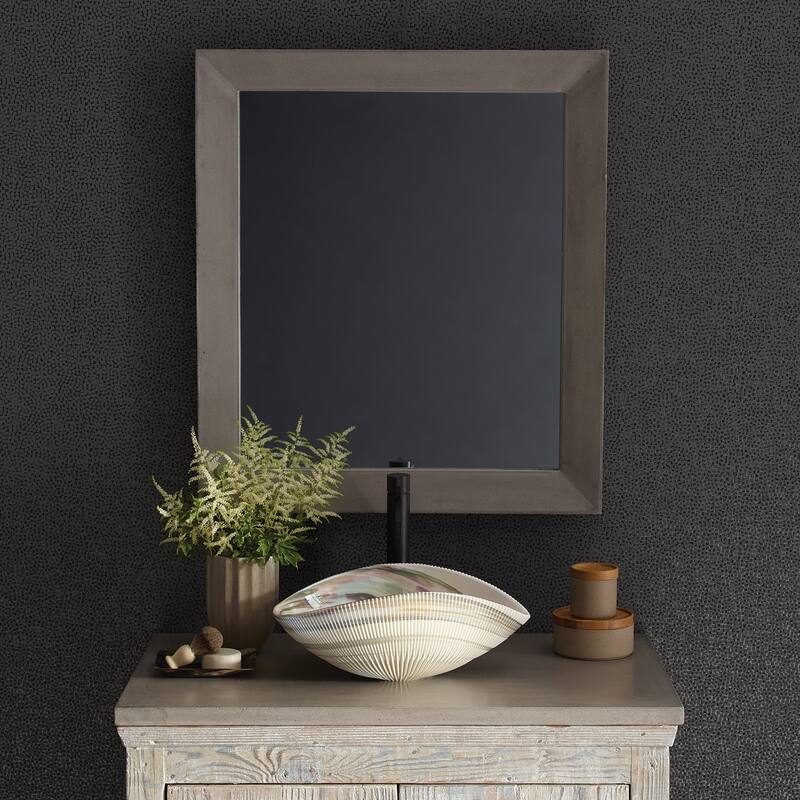Amalfi Handmade Murano Glass Bathroom Sink - 17.5x12x6.75