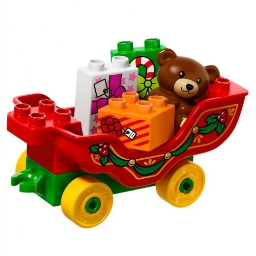 lego duplo town santa's winter holiday 10837 building kit