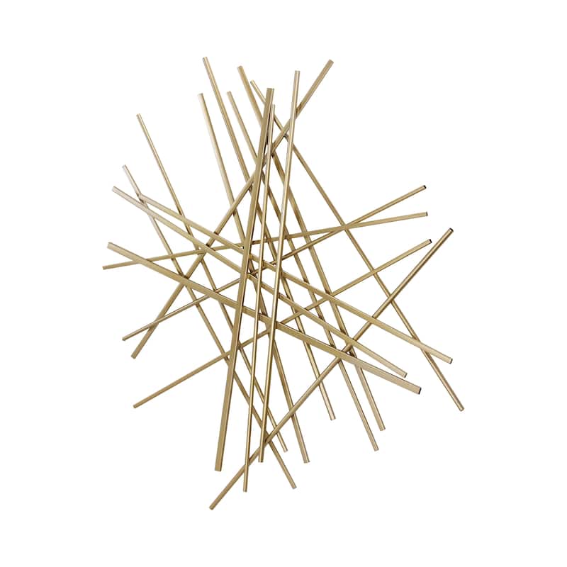Avalon Gold Abstract Wall Decor