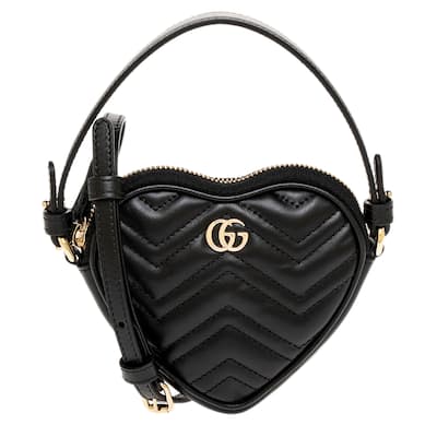 Gucci GG Marmont Mini Heart Bag