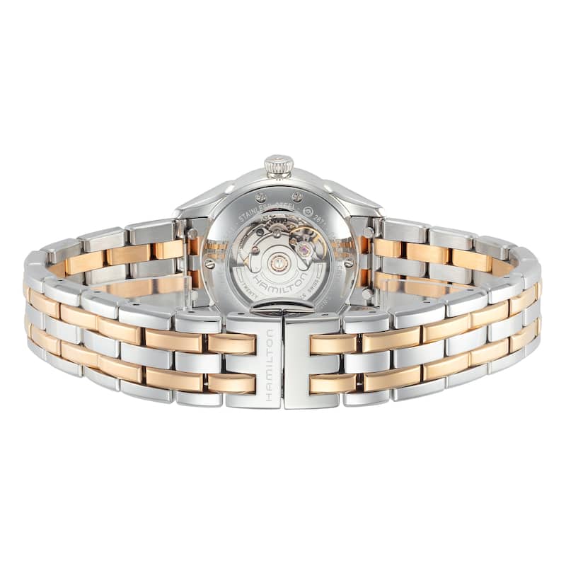 Hamilton Women's Jazzmaster 30mm Mother-of-Pearl Dial Stainless Steel Automatic Watch - Two-Tone - One Size