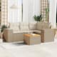 Option Beige and cream Large