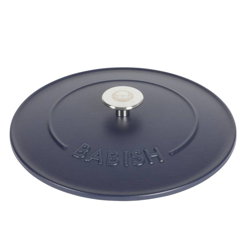 Babish 6 Qt Round Matte Enamel Cast Iron Dutch Oven