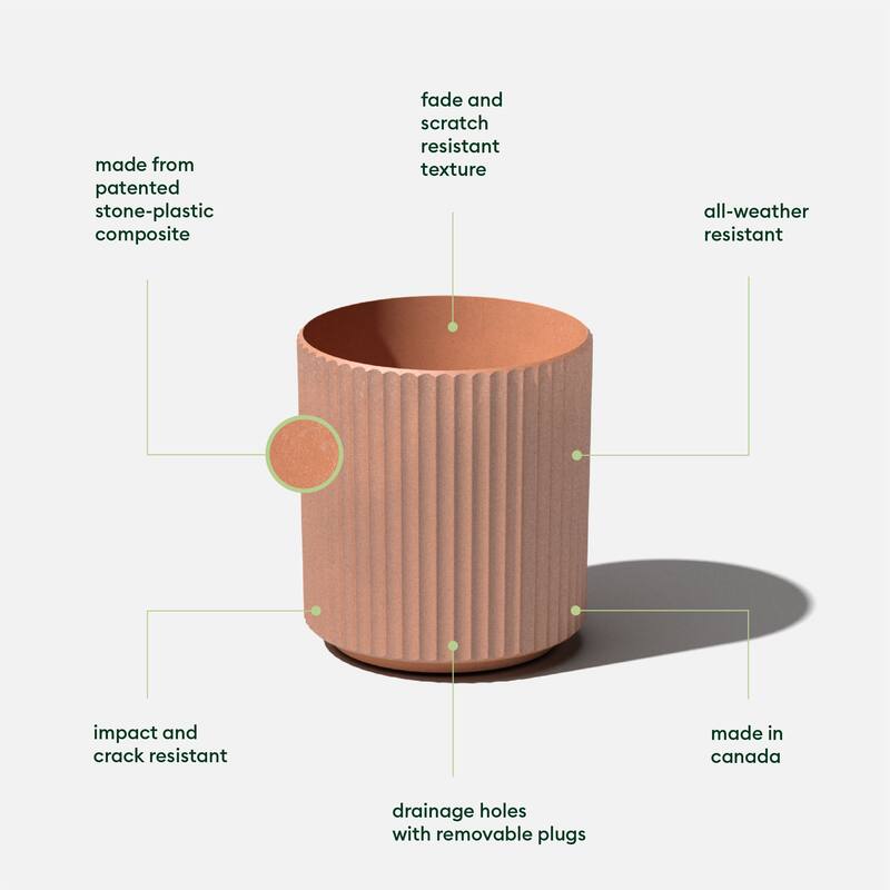 Veradek Demi Series Demi Round Planter