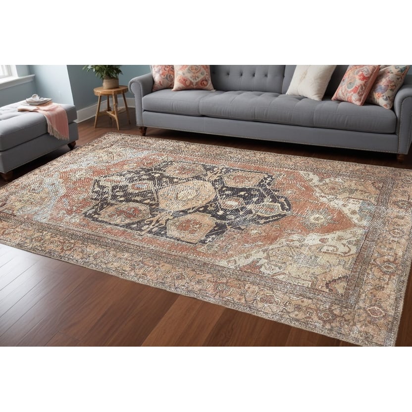 Abstract Area Rug - 8' x 10'