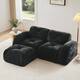 Option Black - 2 Seat+1 Ottoman