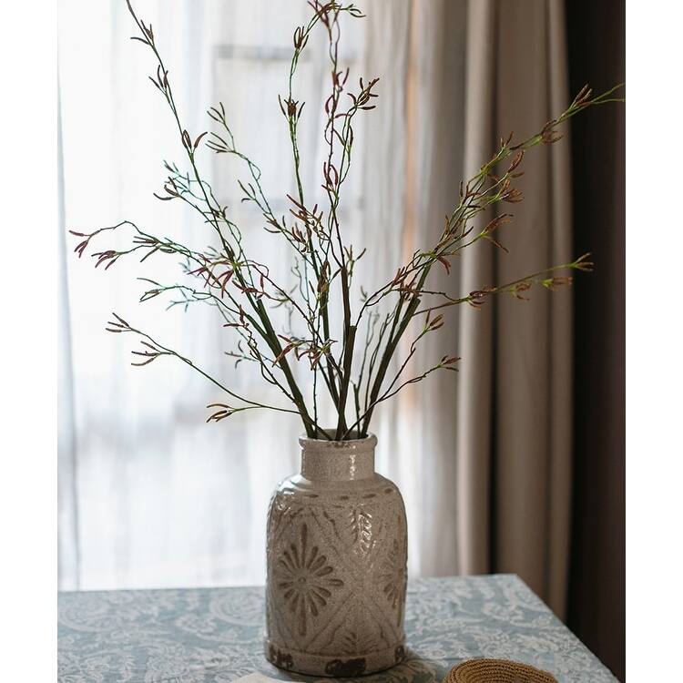 RusticReach Artificial Japanese Zen Style Sedge Stem 51.9" Tall