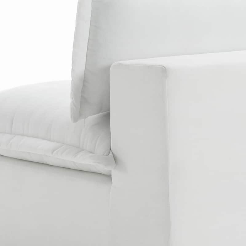 Comfy Cloud Chenille Upholstered Modular Sectional Sofa