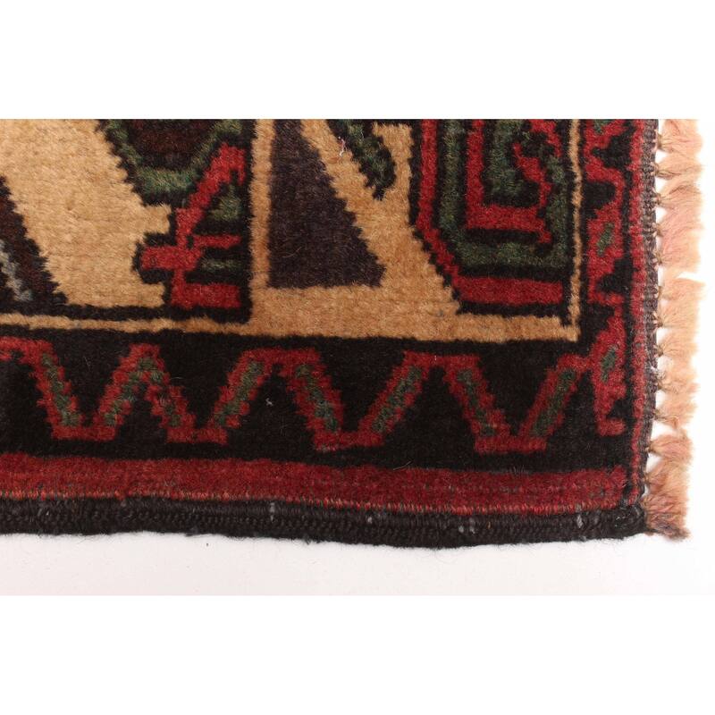 ECARPETGALLERY Hand-knotted Teimani Beige Wool Rug - 3'4 x 6'0