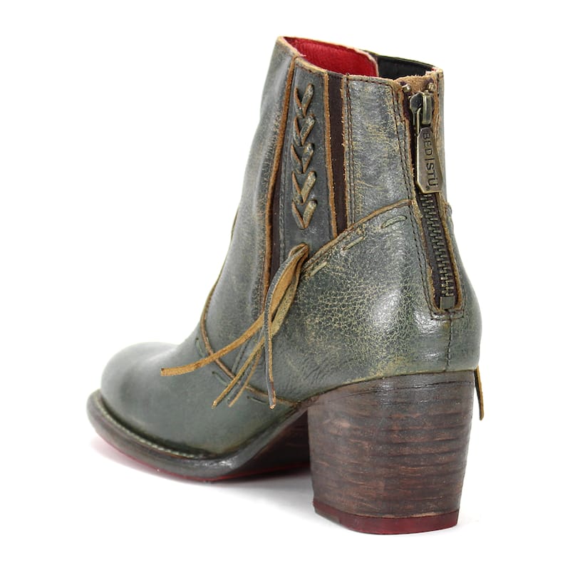 Bed Stu Celestine Leather Heeled Ankle Boot
