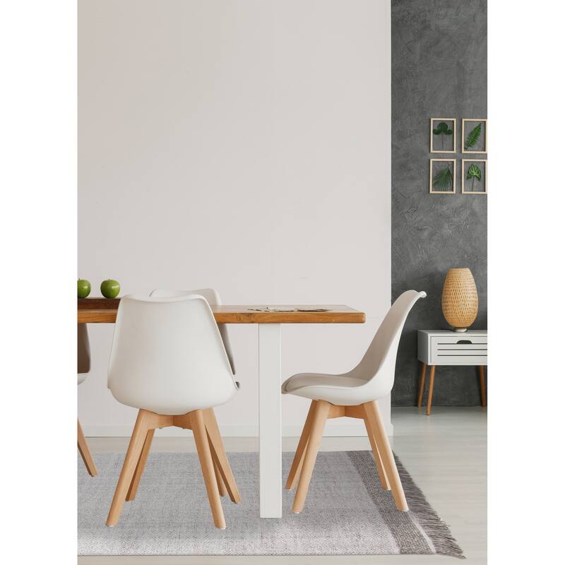 ECARPETGALLERY Braid weave Sienna Grey Wool Rug - 5'3 x 7'5