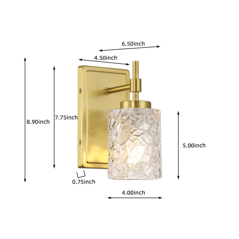 Acroma 1 - Light Dimmable Steel Armed Sconce