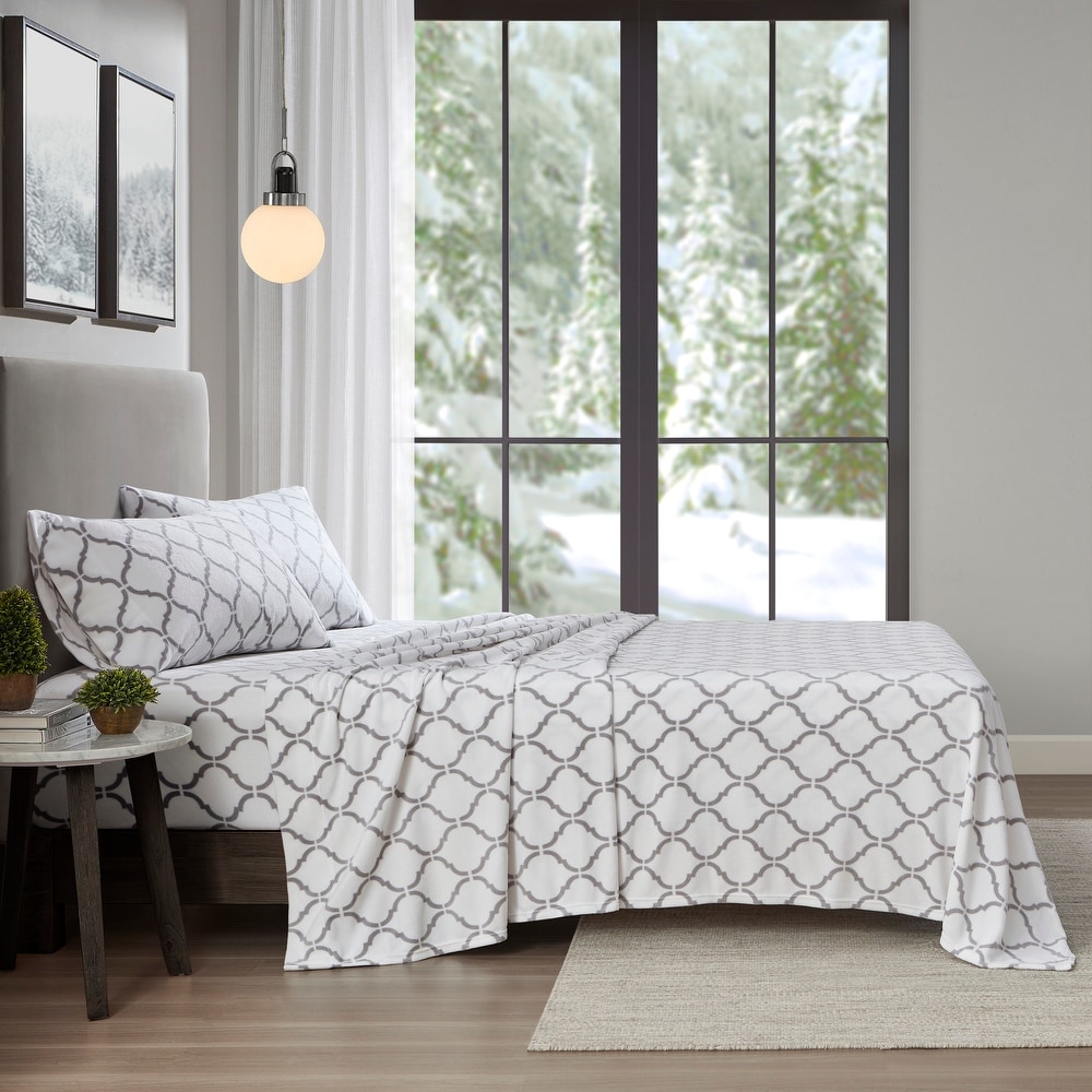 Fleece fitted hot sale sheet queen