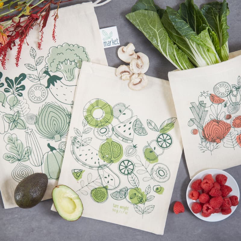 Market Produce Bags (Set of 3)
