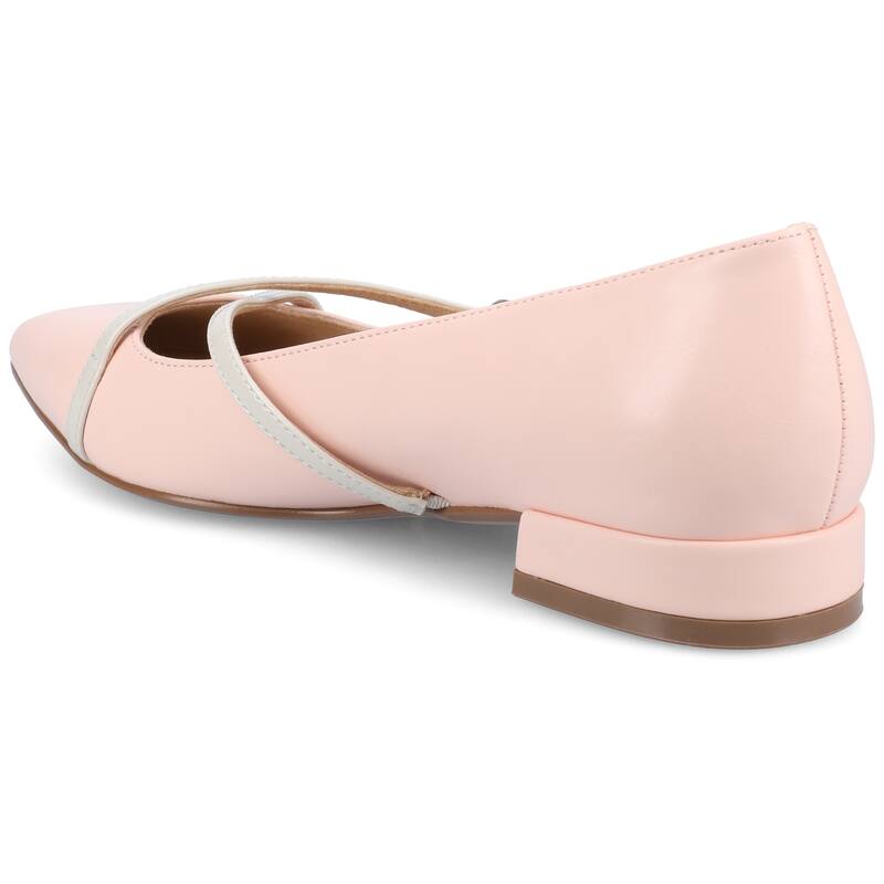 Journee Women's Camby Medium and Wide Width Dress Flats