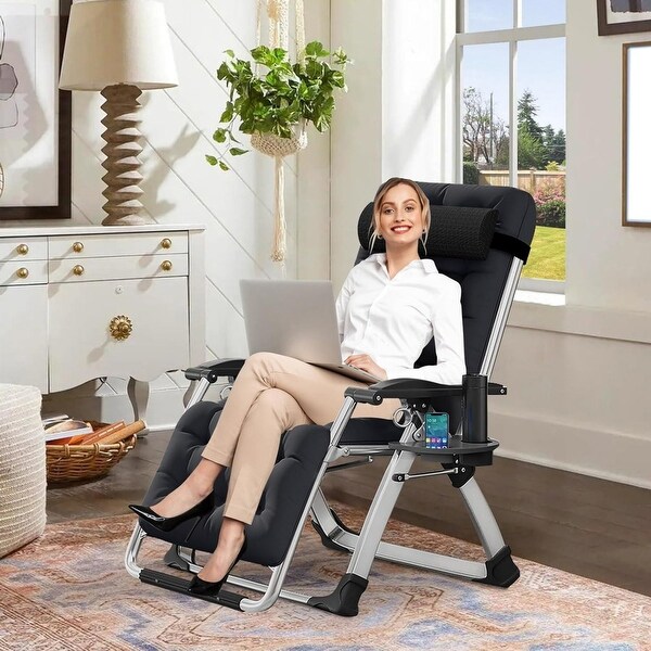 DoCred Zero Gravity Chair Folding Adjustable Patio Lounge Chair On Sale Bed Bath Beyond 39094161