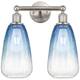 Option Brushed Satin Nickel / Sapphire Blue