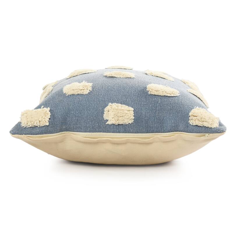 Sevita Zeal Light Pom-pom Cotton Throw Pillow, Set of 2