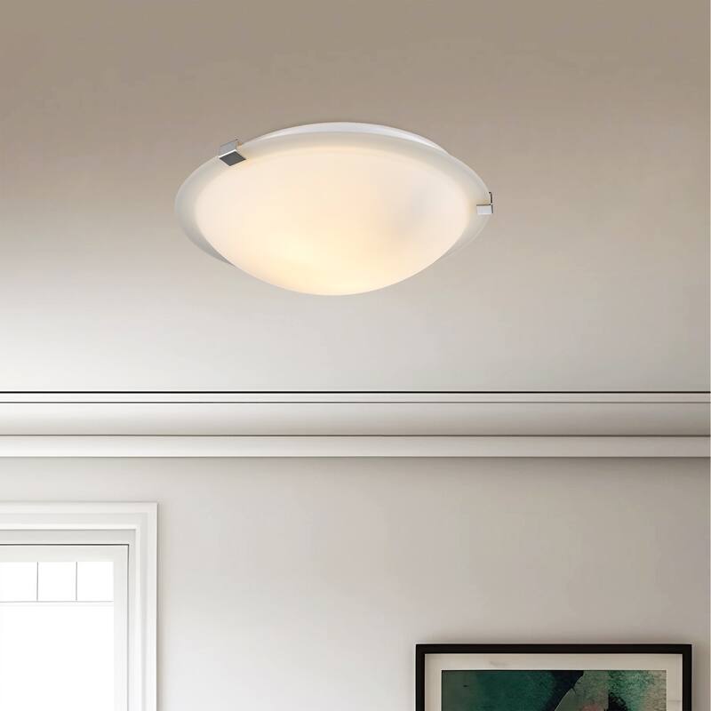 Trans Globe Lighting Neptune 2 Light 12" Wide Flush Mount Bowl Ceiling