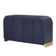 preview thumbnail 10 of 38, Curved Corner Design Wave Door Panel Cabinet