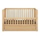 preview thumbnail 9 of 49, Toddler Bed Crib with Guardrail & Drawers & 3 Height Options
