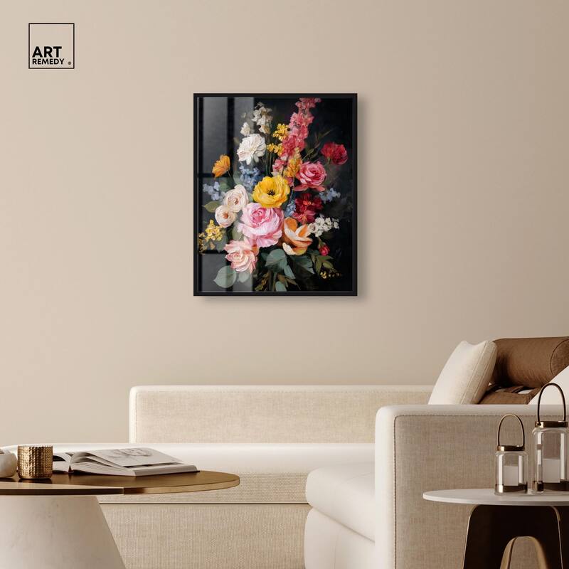 Garden Richness II Shadowbox by Art Remedy