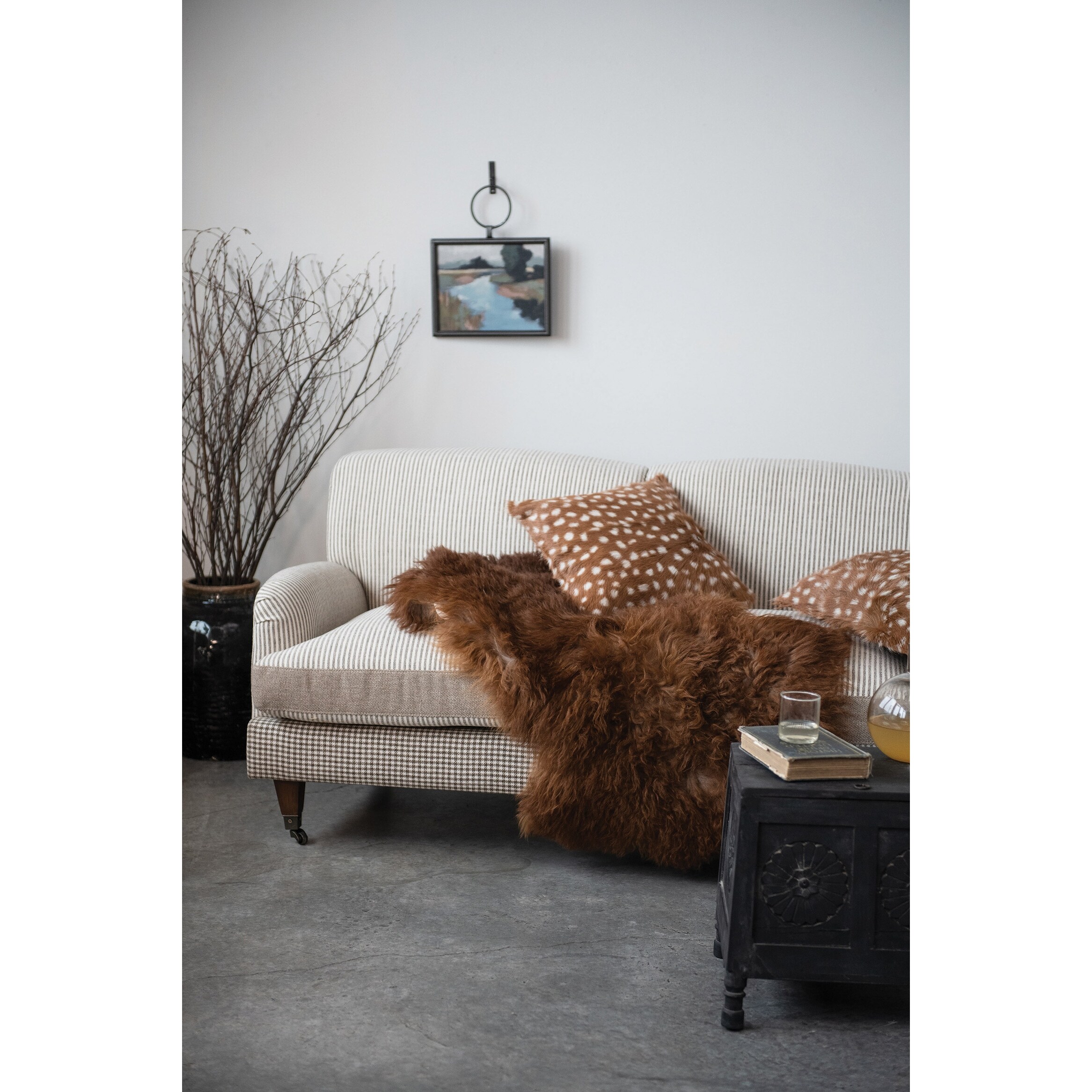 Goat Fur Cushion