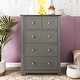 preview thumbnail 7 of 17, Child Craft Atwood 4-Drawer Dresser Lunar Gray