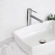 preview thumbnail 14 of 34, STYLISH Single Handle Bathroom Vessel Sink Faucet, Stainless Steel - Faucet Height: 11 5/8" Spout Height: 9 1/8"