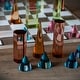 preview thumbnail 6 of 10, Modern Chess Set - Acrylic Chess Board with 32 Colorful Game Pieces by Trademark Games