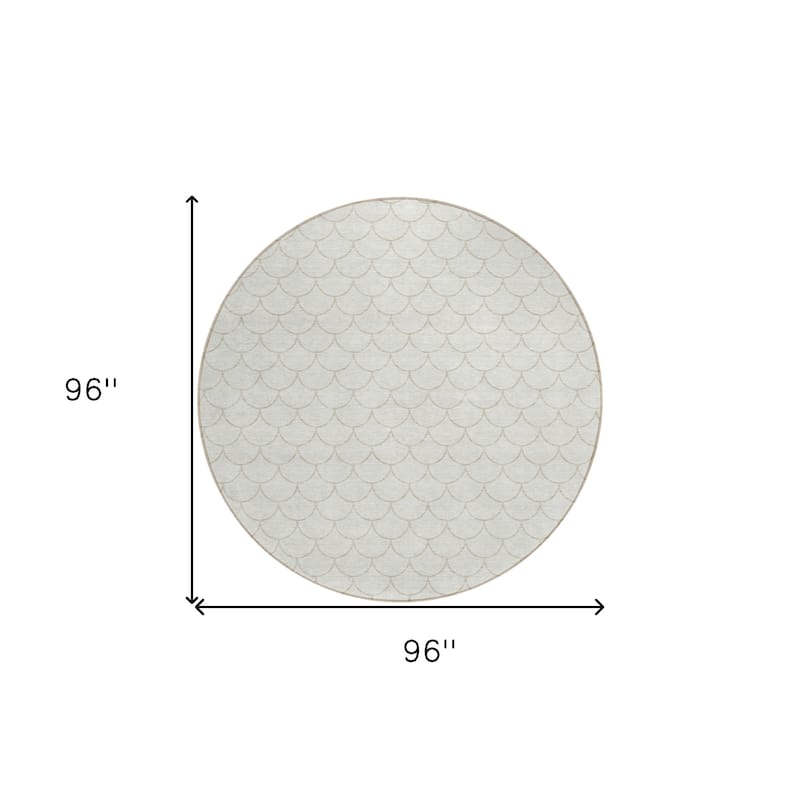 HomeRoots Geometric Transitional Rectangle Outdoor Rug