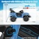 preview thumbnail 4 of 8, Gymax 12V Kids Ride on Truck Car w/ Remote Control Threaded Wheels 3
