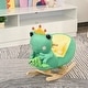 preview thumbnail 8 of 19, Kids Rocking Chair Frog Toy with Plush Fabric, Soothing Lullaby, Adjustable Seat Belt and Comfortable Design