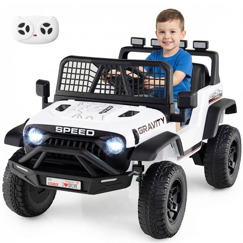 Gymax 24V Ride On Car for Kids Battery Powered Electric Vehicle w/