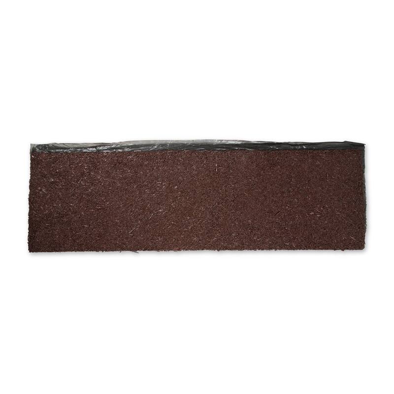 Permanent Mulch Recycled Rubber Pathway