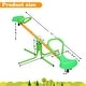 preview thumbnail 6 of 4, 360 Rotation Outdoor Kids Spinning Seesaw Teeter Totter for Backyard