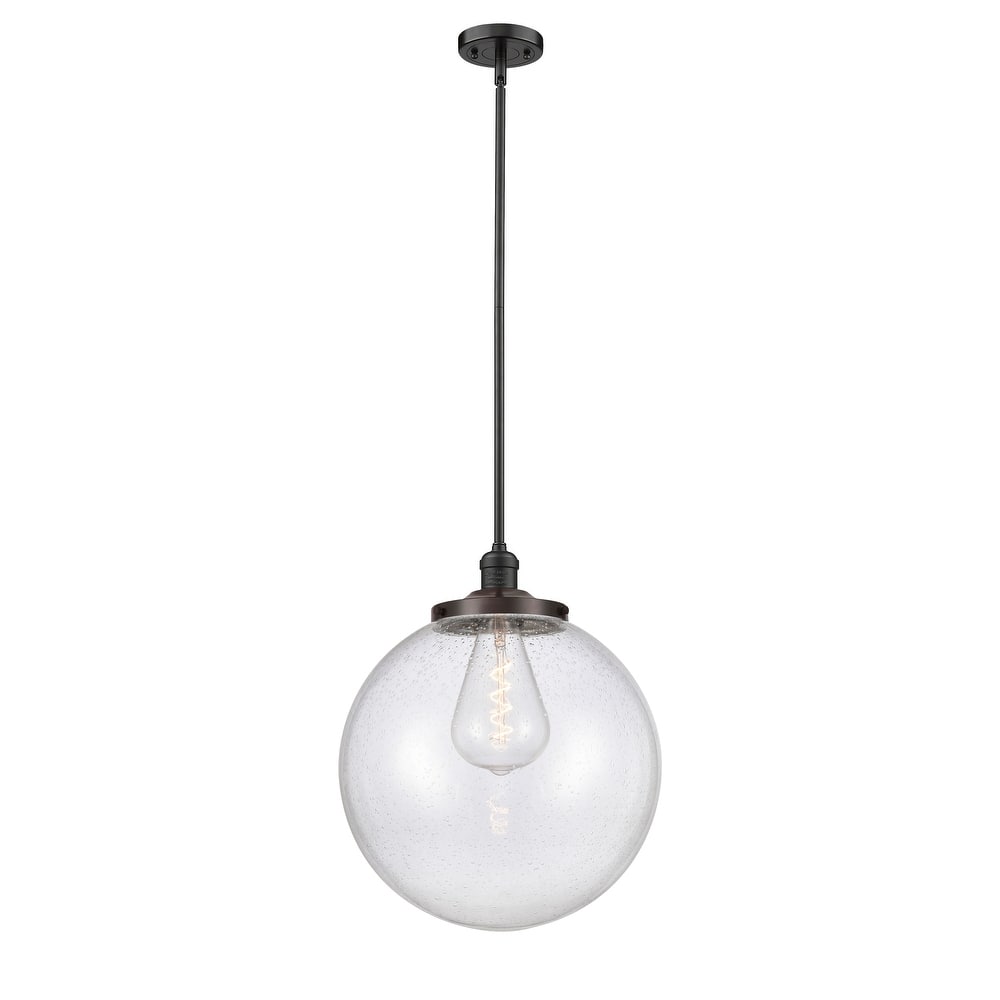 Innovations Lighting Franklin Restoration Beacon - 1 Light 16" Stem Hung Pendant