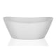 preview thumbnail 8 of 9, Acrylic 59" X 30" Freestanding Bathtub Deep Soaking Tubs