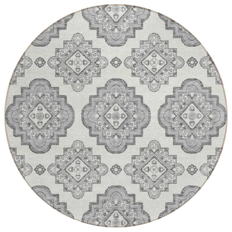 Machine Washable Indoor/ Outdoor Chantille Moroccan Boho Rug