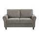 preview thumbnail 13 of 49, Fremont & Park Diboli Chenille 3-Piece Living Room Set - Wood Finish Exposed Feet