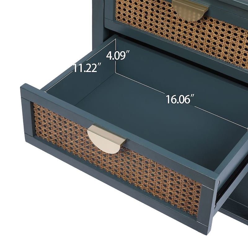 Modern Nightstand with 2-Drawers Side Table/Sofa Table/End Table