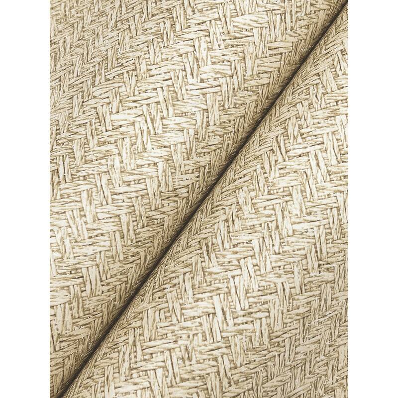 Woven Basket Khaki Wallpaper