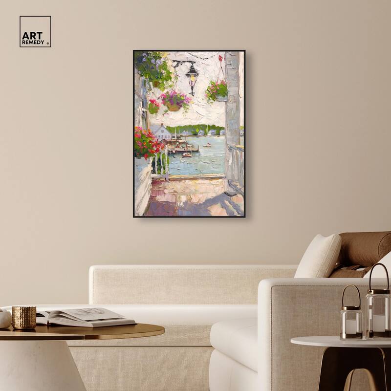 Harbor Hideaway II Canvas by Art Remedy