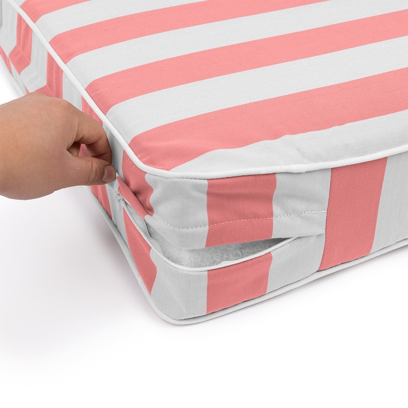 Sherry Kline Indoor/Outdoor Cabana Stripe Deep Seat Cushion (Seat & Back)