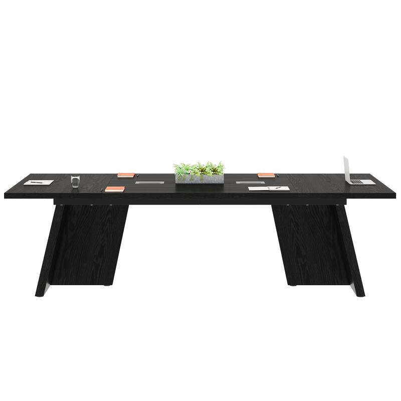 8ft Conference Table, Modern Office Meeting Room Table