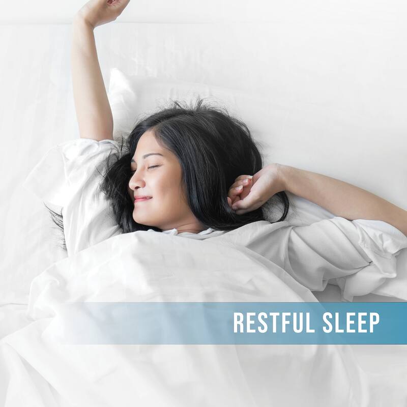 Bodipedic Zoned Convoluted Memory Foam Mattress Topper