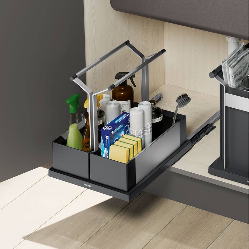 Blanco 527668 Storage Caddy 40 Kitchen Cabinet Organizer - Double